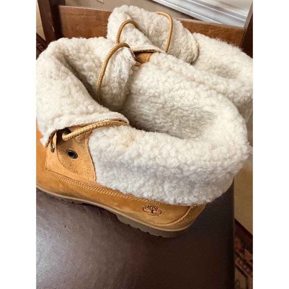 Timberland Authentics Fleece Boot 11 Wheat Nubuck Waterproof‎ Gorpcore Cabin - Picture 8 of 8